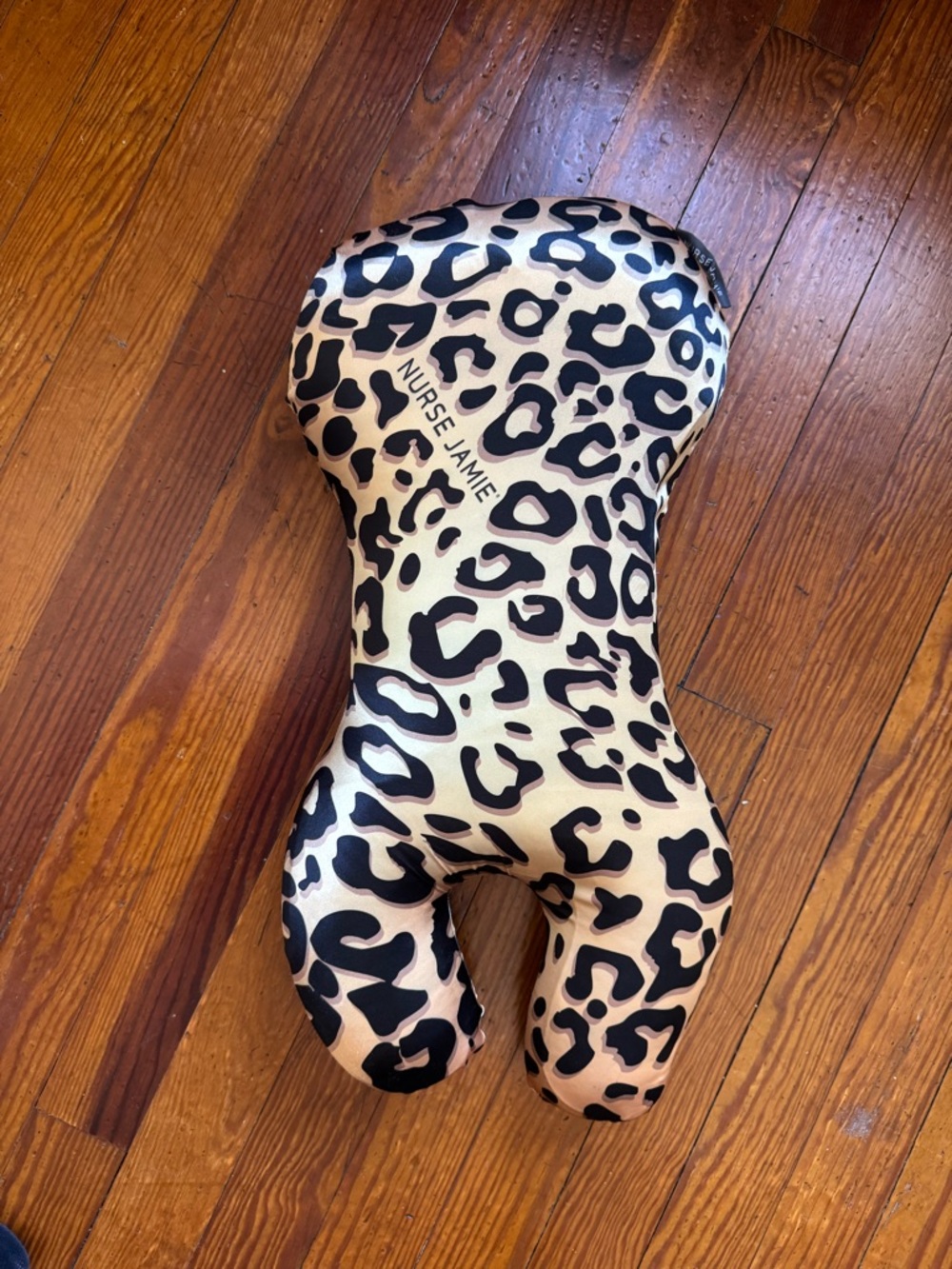 Nurse Jamie Leopard Print Support Pillow - Gold/Black